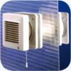 Kit fereastra - Ventilatoare axiale pentru baie seria EDM-100
